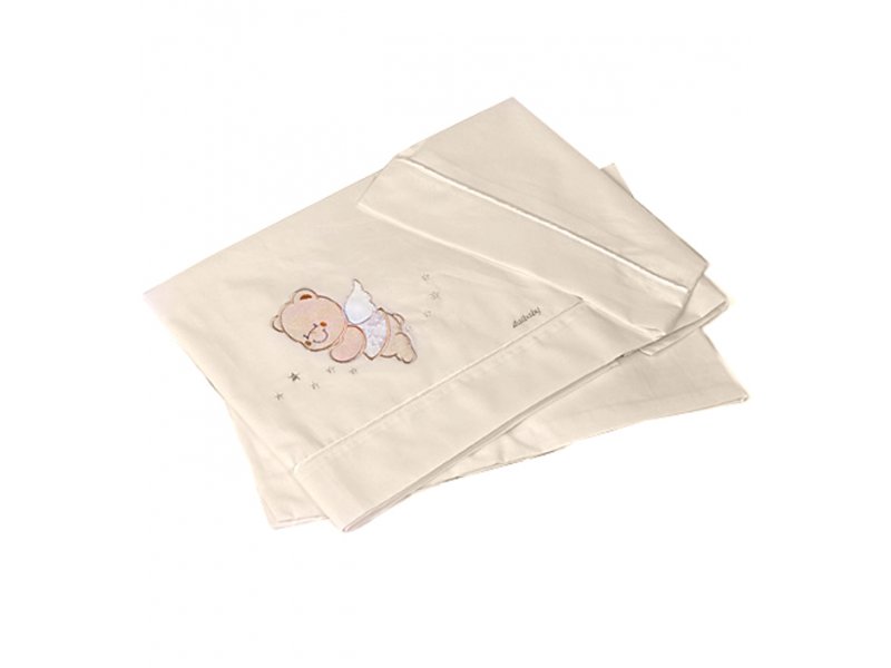 Комплект белья Italbaby, Sweet Angels из 3 предметов (наволочка, простыня, покрывало) кремовый
Комплект белья Italbaby, Sweet Angels из 3 предметов (наволочка, простыня, покрывало) кремовый