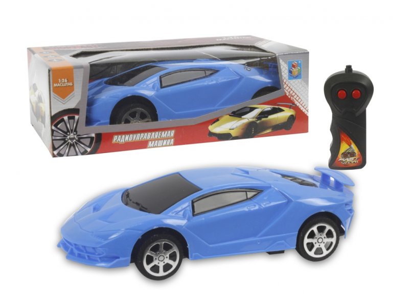 Игрушка 1Toy Спортавто Машина на р/у, 27 МГц, 2 канала: движение вперед/назад/разворот, 1:26 синий
Игрушка 1Toy Спортавто Машина на р/у, 27 МГц, 2 канала: движение вперед/назад/разворот, 1:26 синий