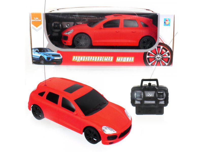Игрушка 1Toy Спортавто Джип на р/у, 27 МГц, 4 канала, свет, на батарейках, 1:24 красный
Игрушка 1Toy Спортавто Джип на р/у, 27 МГц, 4 канала, свет, на батарейках, 1:24 красный