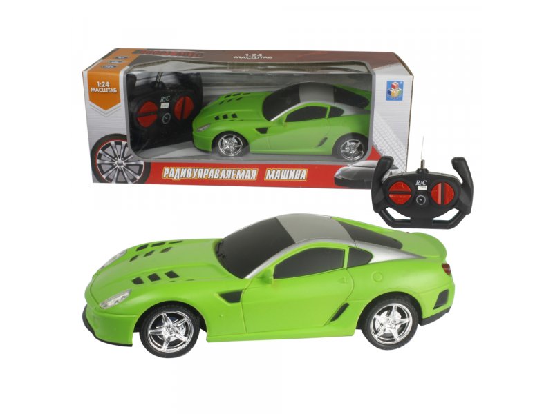 Игрушка 1Toy Спортавто Машина на р/у, 27 МГц, 4 канала: движение вперед/назад/влево/вправо, 1:24 матовый зеленый
Игрушка 1Toy Спортавто Машина на р/у, 27 МГц, 4 канала: движение вперед/назад/влево/вправо, 1:24 матовый зеленый