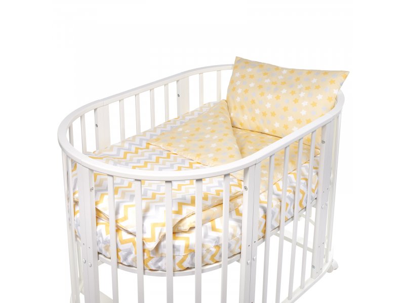 Комплект постельного белья Sweet Baby Colori в круглую/овальную кровать, 4 предмета Giallo
Комплект постельного белья Sweet Baby Colori в круглую/овальную кровать, 4 предмета Giallo