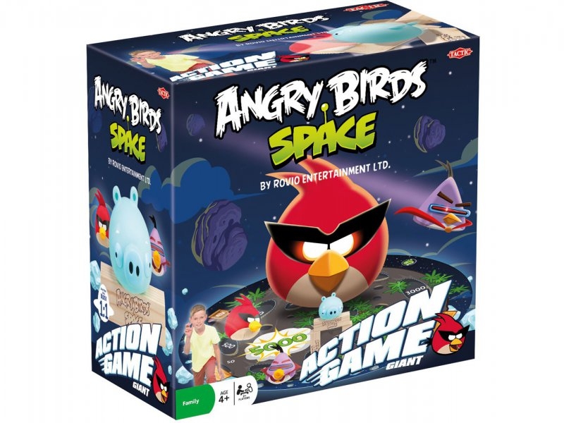 Tactic Игра настольная Tactic, Angry Birds Космос printio холст 20х30 angry birds