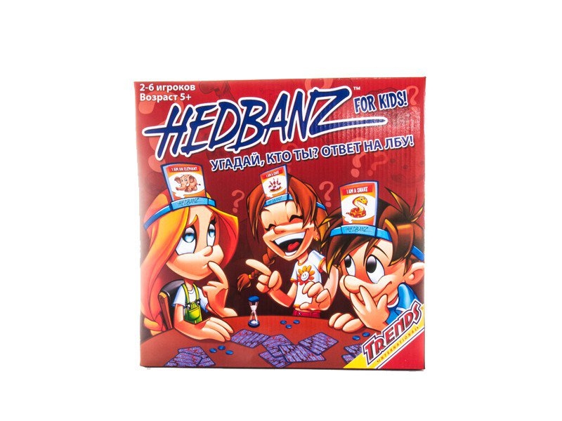 Hedbanz Настольная игра Угадай, кто ты? Ответ на лбу! (13706)