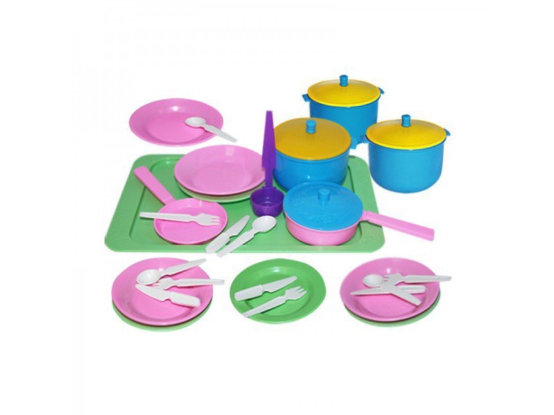 

Набор Пластмастер, посуды Вкусный ужин