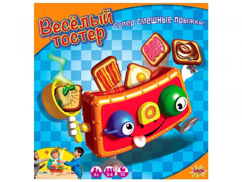 

Игра настольная Splash Toys, Веселый тостер