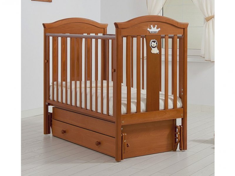 Gandylyan Кроватка Gandylyan, Даниэль маятник универсальный вишня