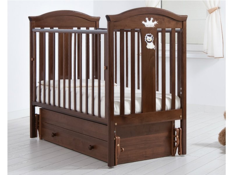 Gandylyan Кроватка Gandylyan, Даниэль маятник универсальный орех