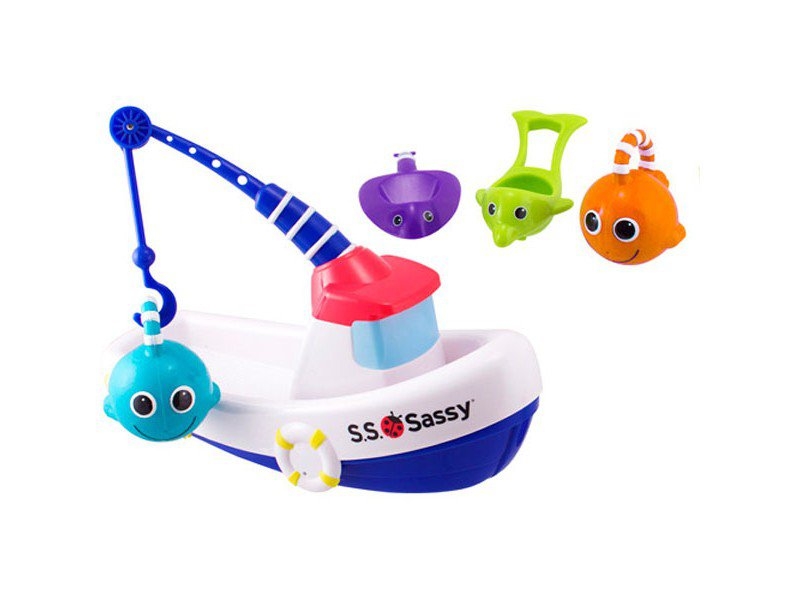 

Игрушка для ванной Sassy, Рыболовная лодка