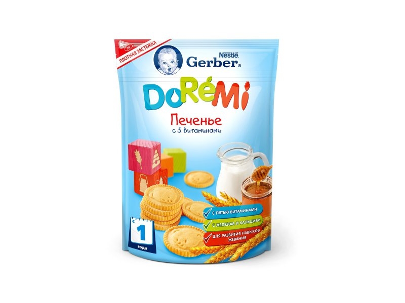 

Печенье Gerber DoReMi 180 г