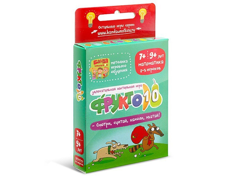 

Игра настольная Банда умников, Фрукто 10