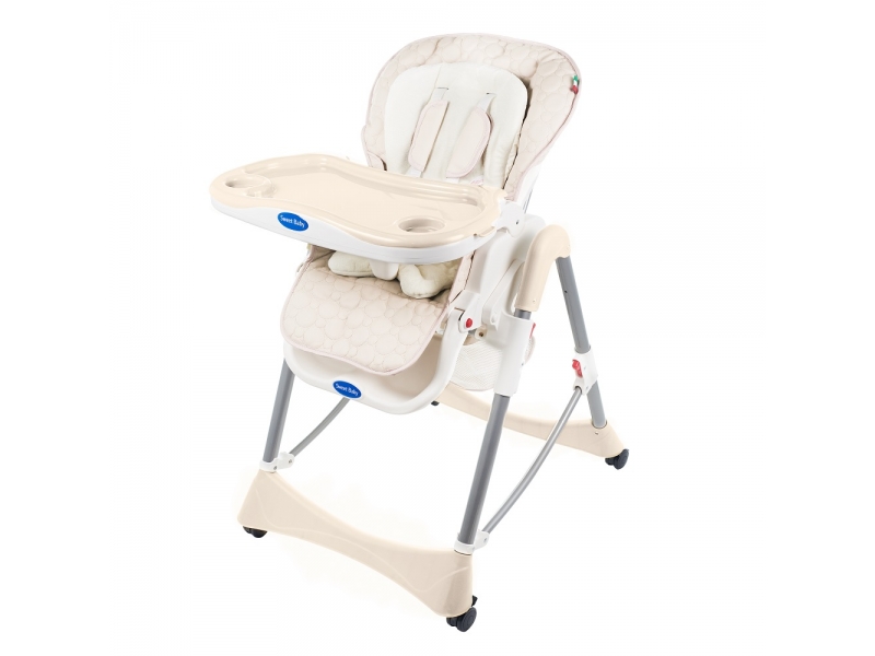 Sweet Baby Стульчик для кормления Sweet Baby, Royal Classic Cream стульчики для кормления sweet baby simple 38813