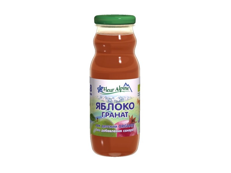 

Сок Fleur Alpine яблоко, гранат 200 мл, бут.