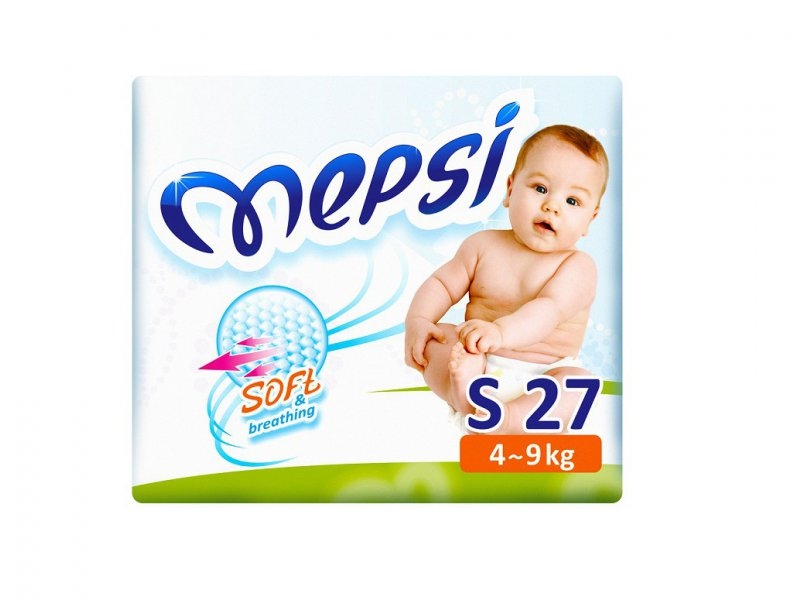 

Подгузники Mepsi S (4-9 кг), 27 шт.