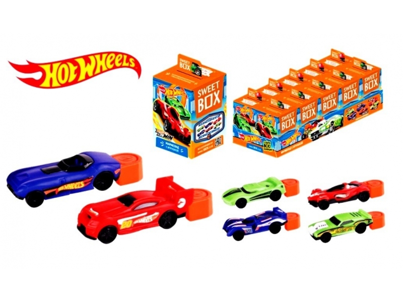 Мармелад Sweet Box с игрушкой Hot Wheels, 10 г купить в детском