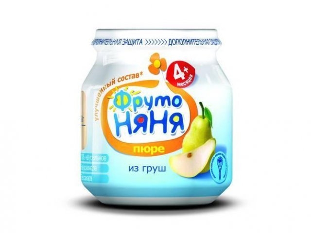 

Пюре Фрутоняня Груша 100 г