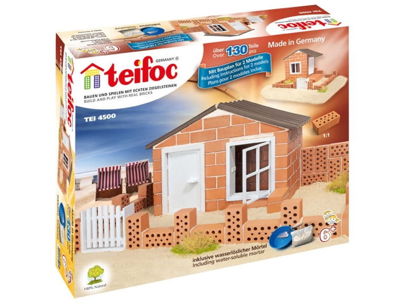 

Набор Teifoc, строительный Летний домик,130 дет.
