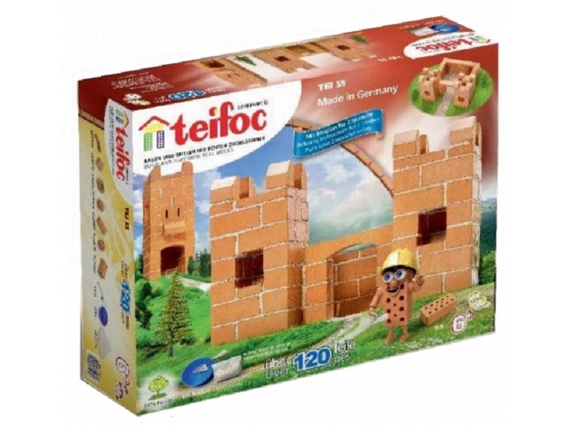 

Набор Teifoc, строительный Крепость, 120 дет.