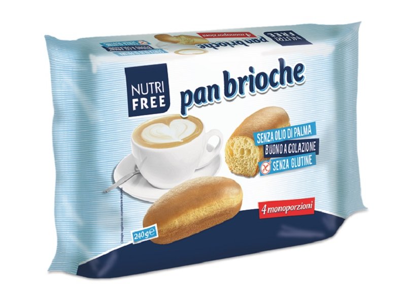 

Булочки Nutri Free сладкие Pan brioche, 240 г (60 г*4 шт.)