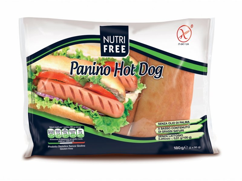 

Булочки Nutri Free для хот-дога Panino hot dog, 180 г (90 г*2 шт.)
