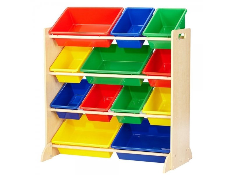 Система для хранения KidKraft, с 12 контейнерами