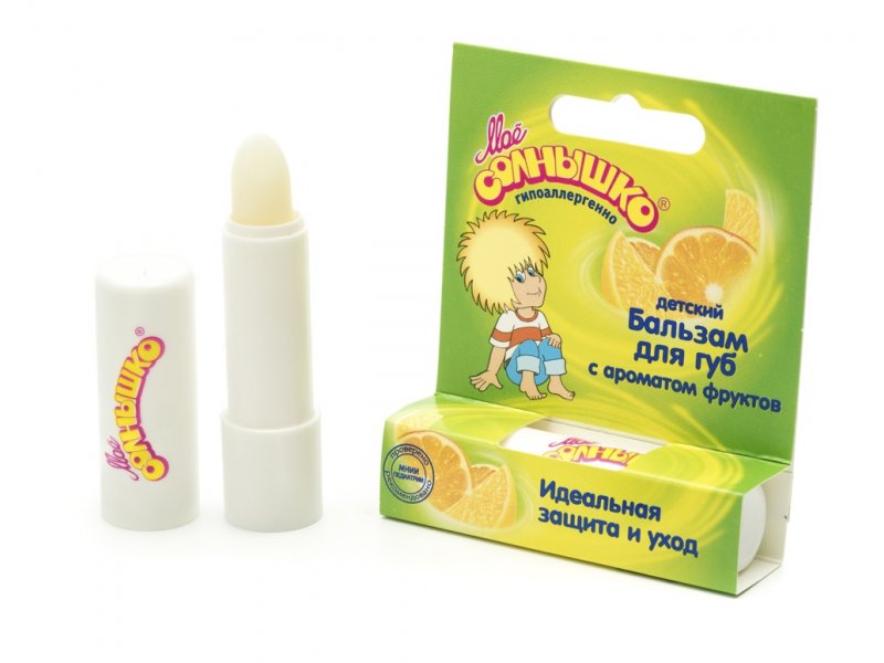 

Бальзам для губ Моё солнышко, фрукты, 2,8 г