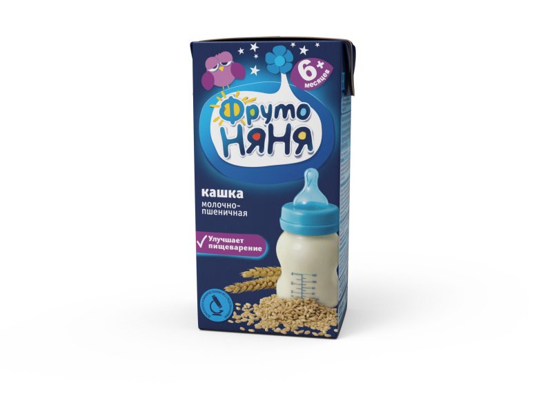 

Каша Фрутоняня, молочная пшеничная, готовая 0,2 л