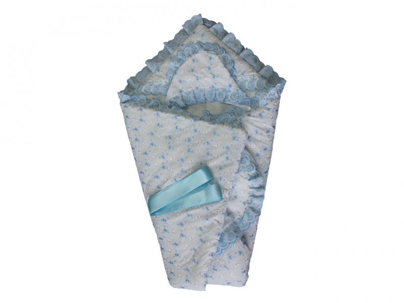 

Комплект БазаЛев для новорожденного, 5 предметов голубой