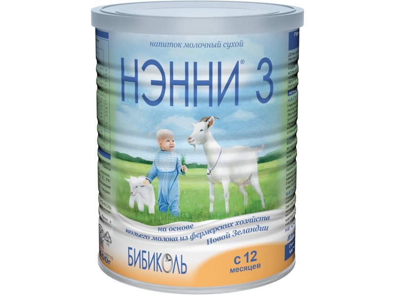 

Смесь Нэнни 3 сухой молочный напиток от 1 года 400 г