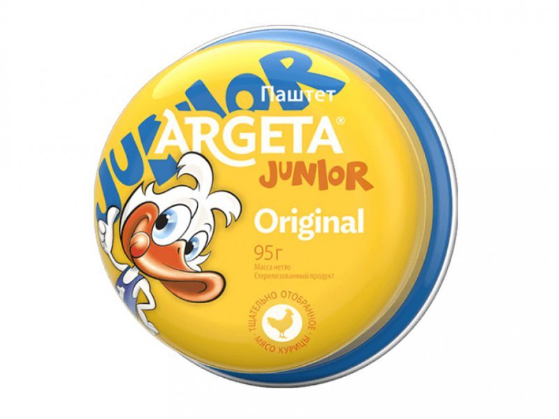 

Паштет Argeta Junior куриный, 95 г