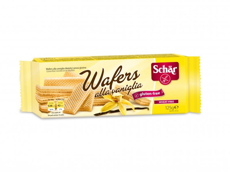 

Вафли Dr. Schar, Wafers al vaniglia с ванилью, 125 г