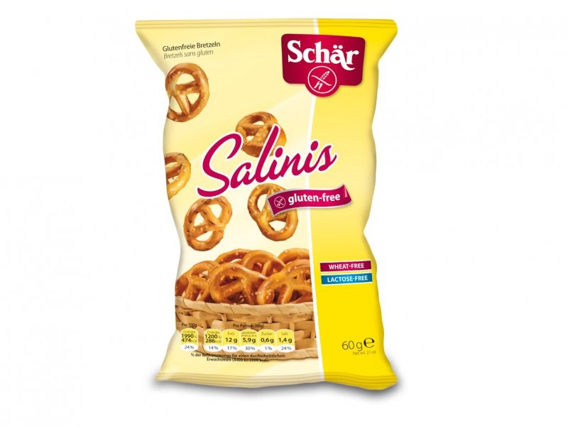 

Крендельки Dr. Schar, Salinis, 60 г