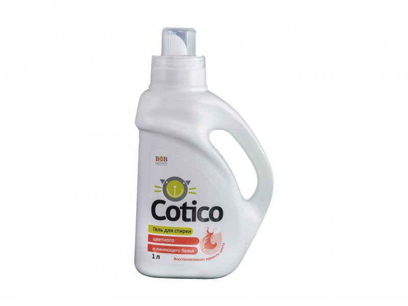 

Гель Cotico для стирки цветного и линяющего белья, 1 л