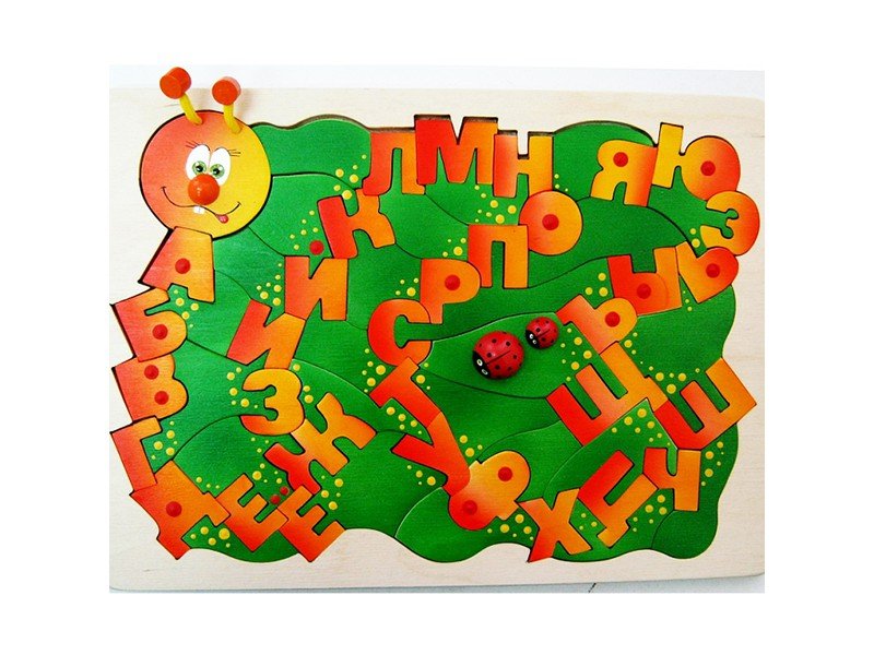 

Игрушка из дерева Крона, Мозаика, Буквоежка