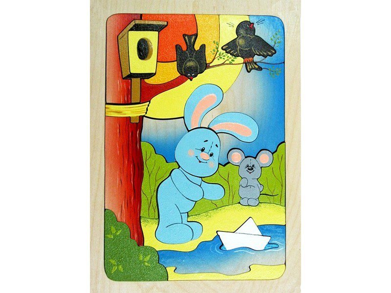 

Игрушка из дерева Крона, Мозаика, Весенняя песенка