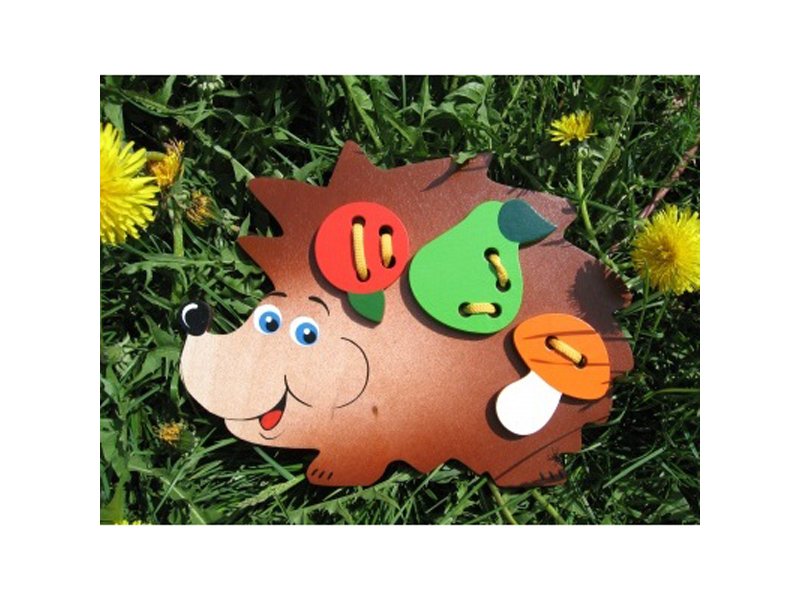 

Игрушка из дерева Крона, Шнуровка Шустрик