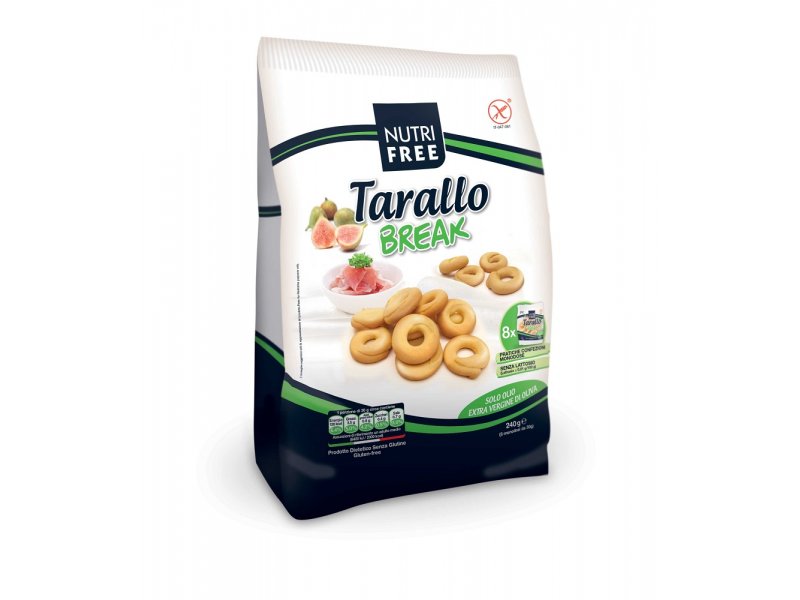 

Сушки Nutri Free, Tarallo Break, 240 г (30 г*8 шт.)