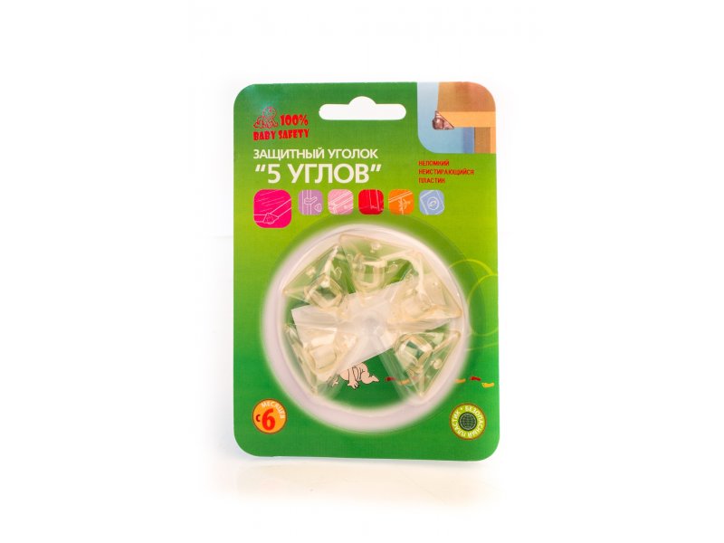 

Уголки Baby Safety, защитные 5 шт.