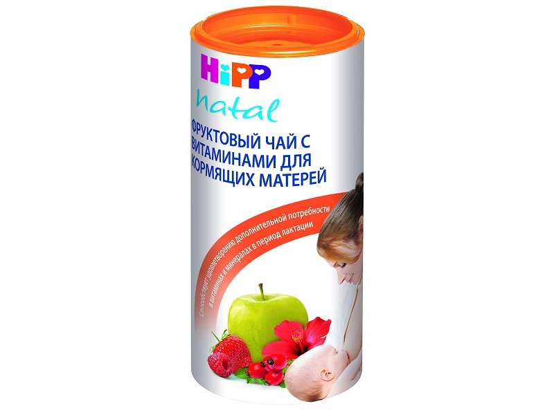 

Чай Hipp для кормящиx матерей фруктовый с витаминами 200 г