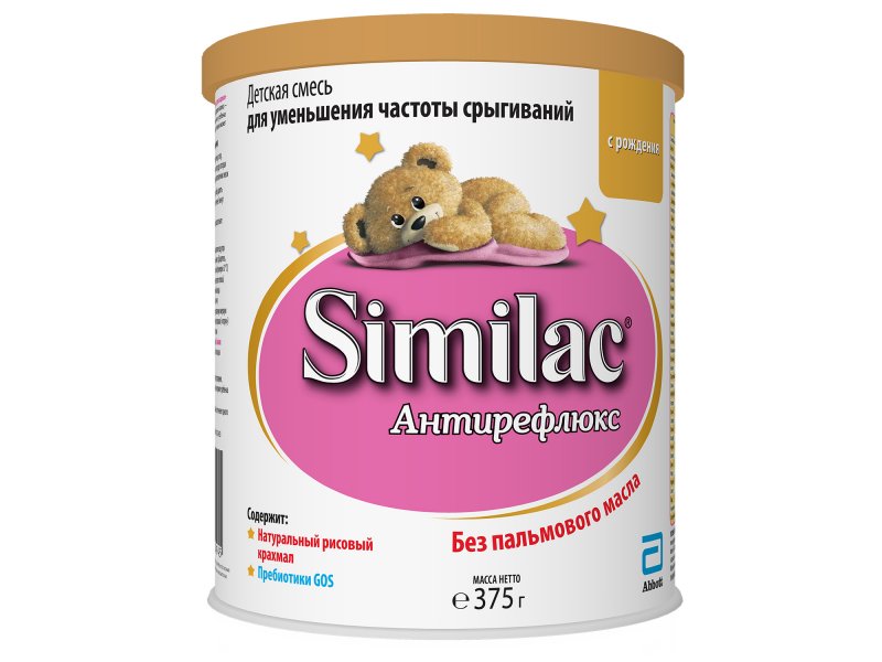 

Смесь Similac Антирефлюксный молочная 375 г
