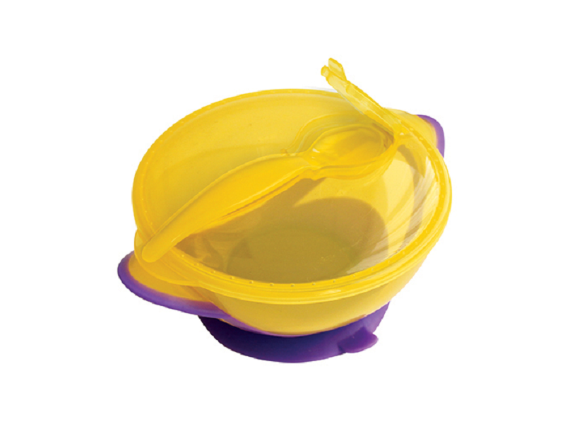 

Тарелка Lubby, Классика с ложкой и присоской