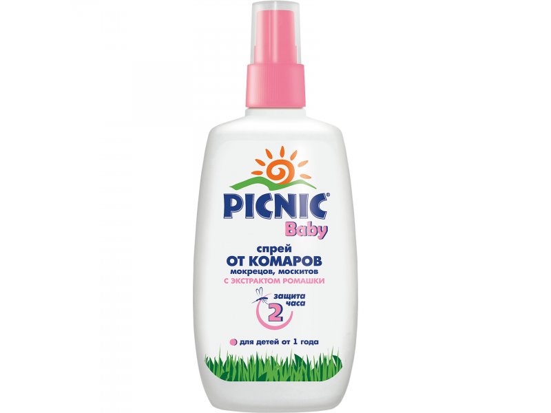 

Спрей Picnic Baby от комаров, 120 мл
