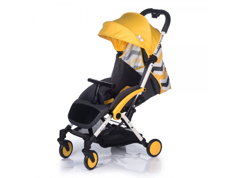 

Коляска-книжка BabyHit, Amber Plus желтый с зигзагом