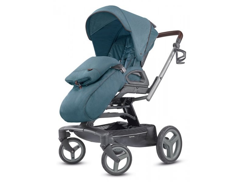 

Коляска-книжка Inglesina, Quad (серое шасси) Ascott Green