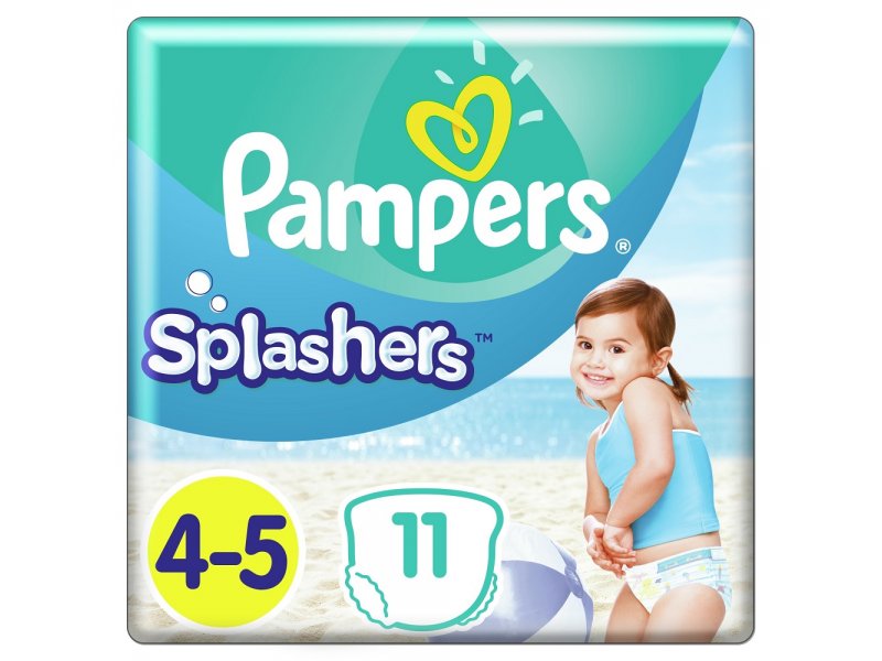 

Трусики Pampers Splashers для плавания размер 4-5 (9-15 кг), 11 шт.