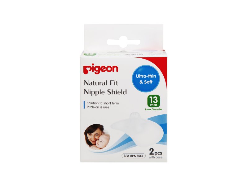 

Накладки Pigeon, Natural Fit защитные силиконовые для кормления 2 шт.