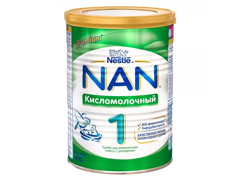 

Смесь Nestle NAN 1 Кисломолочный 400 г