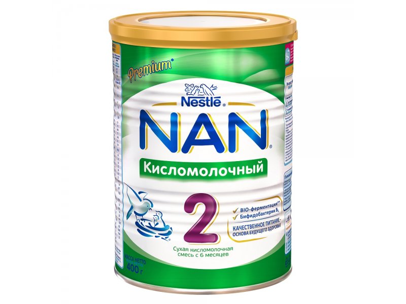 

Смесь Nestle NAN 2 Кисломолочный 400 г