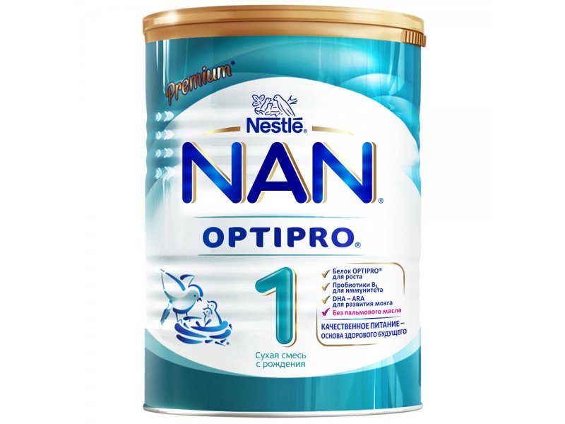 

Смесь Nestle NAN 1 молочная сухая Optipro 400 г