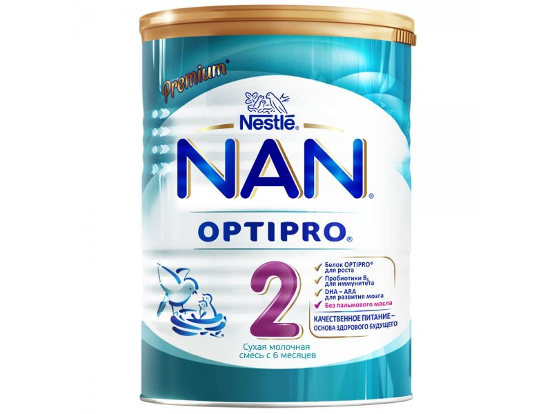 

Смесь Nestle NAN 2 молочная сухая Optipro 400 г