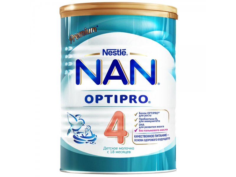 

Молочко Nestle NAN 4 детское Optipro 400 г